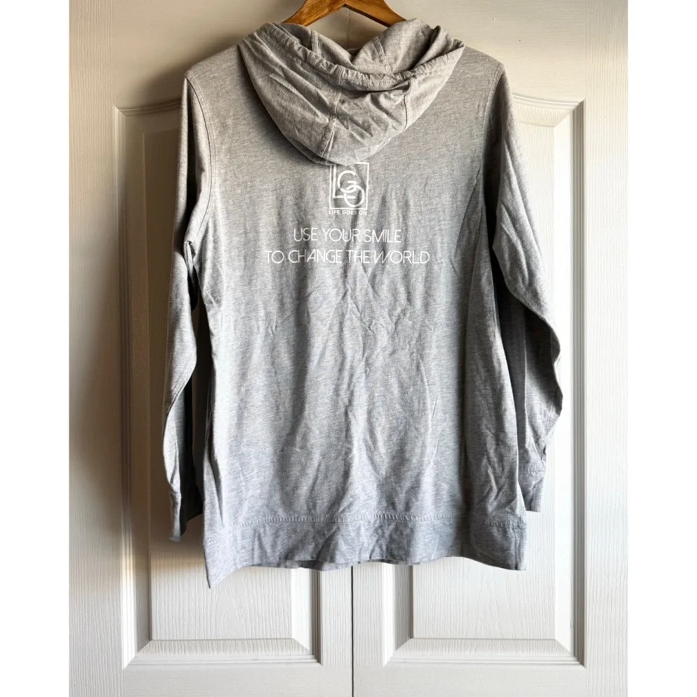 LGO Life Goes On Hoodie Pullover - Picture 2 of 4